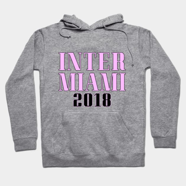 Inter Miami Classic Hoodie by Medo Creations